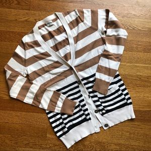 Madewell Wallace stripe cardigan